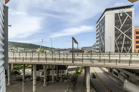 Noe av utsikten fra stue/ soverom