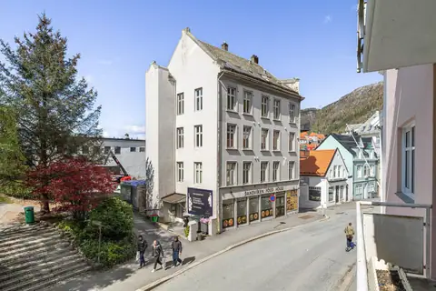 Del av utsikt fra altan
