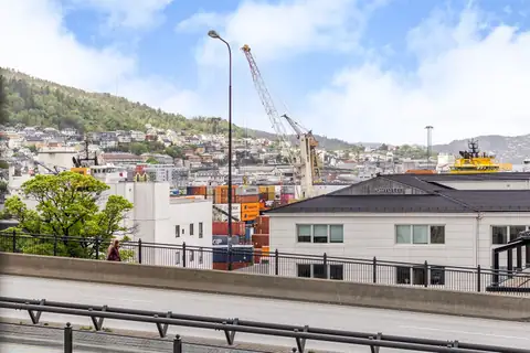 Noe av utsikten fra stue /soverom